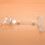 2X 6.5Inch Height Transparent Plastic Double Clips Adjustable  Sign Card Display Holder 3