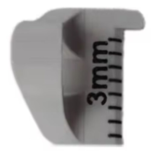 Sewing Needle Gauge Measuring Tool, Finger Ruler Sewing Template, Finger Protector, DIY Stitching Guide Tool