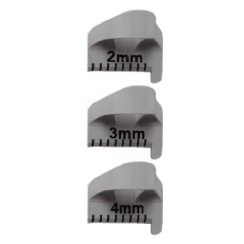 Sewing Needle Gauge Measuring Tool, Finger Ruler Sewing Template, Finger Protector, DIY Stitching Guide Tool 1