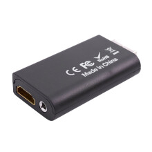 10X HDV-G300 PS2 Zu 480I / 480P / 576I Audio Video-Konverter-Adapter mit 3,5-mm-Audio-Ausgang Unterstuetzt Alle PS2 Anzeigemodi