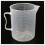 3X 1000Ml Transparenten Kunststoffbecher Messbecher mit Griff 4