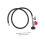 Propane Pressure Regulator with Adjustable Control and Gauge for BBQ Grill Standard Connection 2