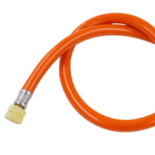 Langlebiger Gasregler, Zubehör, 1/2-Zoll-Adapter, Teil, Metallschlaucharmaturen, Anschlussstück, 1,52 M Langer Schlauch für Heizungen, Steaköfen