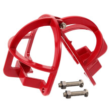 Fire Sprinkler Head Guard Red Metal ImpactResistant Cover for Ceiling Mounted Sprinklers