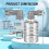 2set 1/2Inch to 3/4Inch Water Float Valve,Stainless Steel Float Valve,Fully Automatic Water Level Controller Float Valve 8