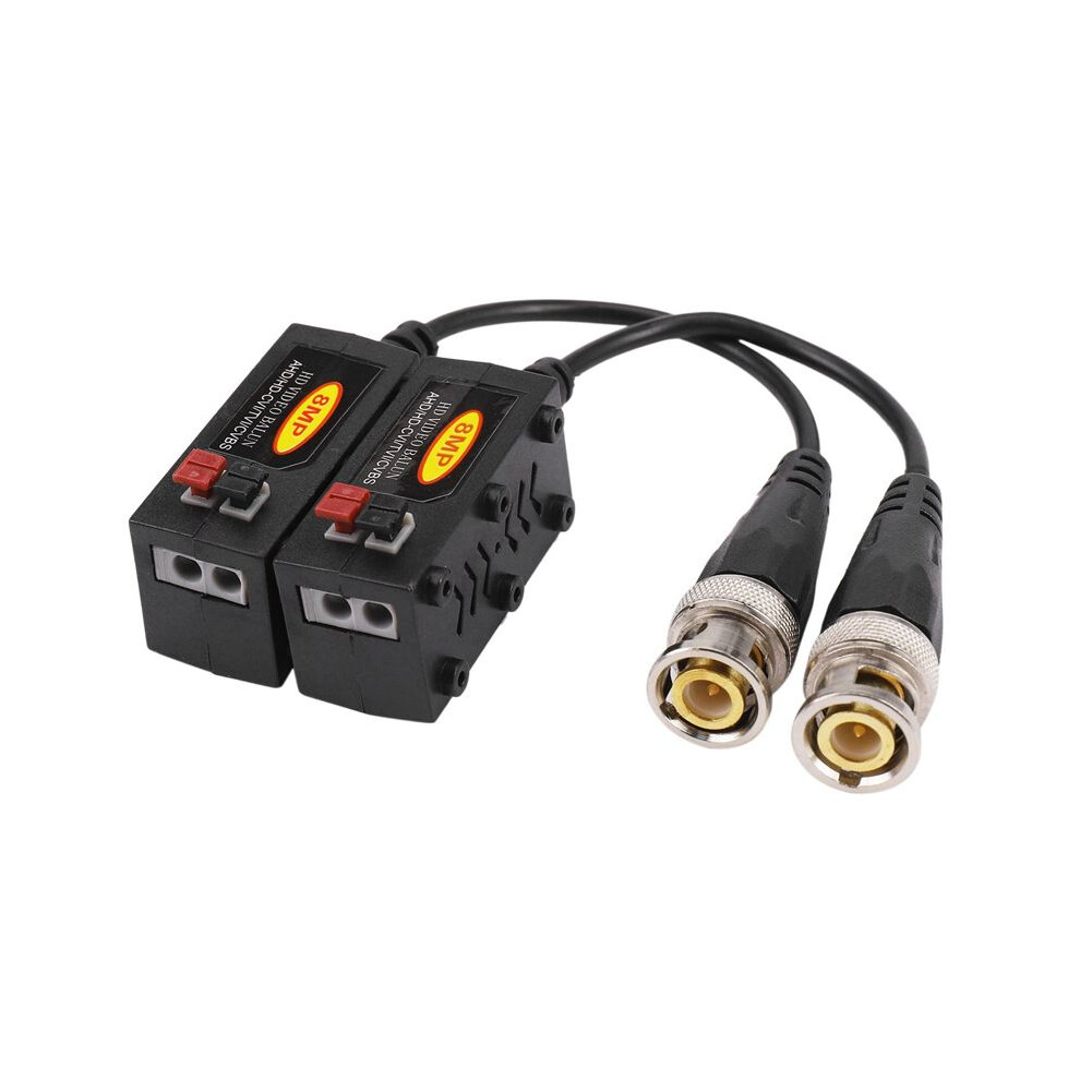 1080P Ahd/Hd-Cvi/Tvi/Cvbs Passive Hd Video Balun Transmitter 24 Pairs (Utp To 350M-600M) 4711498942333