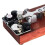 K-8 Hand Manual Training Key Morse Code Key CW Morse Keyer Shortwave  Sound and Light Practice Board 6