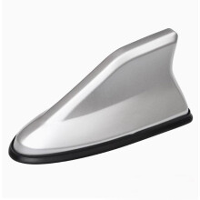Car Shark Fin Antenna for Suzuki Swift 20102017 Silver, Enhanced Signal Reception and Aerodynamic Design