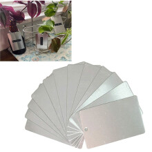 Metal Plant Label Tree Tags Garden Label Tag Outdoor Metal Label Stamping Blanks 100 Pack