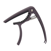 Portable Guitar Tunings Clamp Guitar Capo Clip Metal-brown