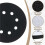 5 Inch 8 Holes Soft Density Interface Pads Hook and Loop Sponge Cushion Buffer Round Backing Pad Foam Sanding Pads 8Pack 8