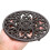 4X Trivet Redondo de Ferro Fundido 6,7 Polegadas com Isolamento Térmico e Antiderrapante Suportes para Panelas para Decoração de Mesa de Jantar de 7