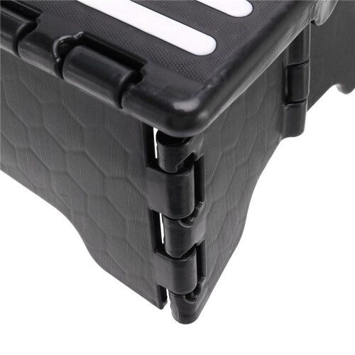 3X Non-Slip Small One Step Compact Folding Flat Step Stool Heavy Duty Portable  Folding Chair 2