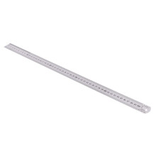 6X Scanalatura Destra Inossidabile Acciaio Metrico Righello 50 cm Inossidabile Metrico Righello