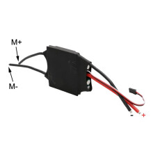 2X Contrôleur de Vitesse Haute Puissance 12 V-26 V 3S-6S à Balais Bidirectionnels 200 A 2000 W avec Lumières LED pour Moteurs RC Trawler 997.