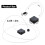 Retractable Remote Control Tethers, Remote Cable Lock , 6.6Ft /2M Remote Control Security Lock for TV and DVD 4 Pcs 9