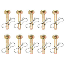 Snowblower Shear Pins Kit 73804124A with Cotter Pins 71404040 for MTD Craftsman Cub Cadet Troy Bilt