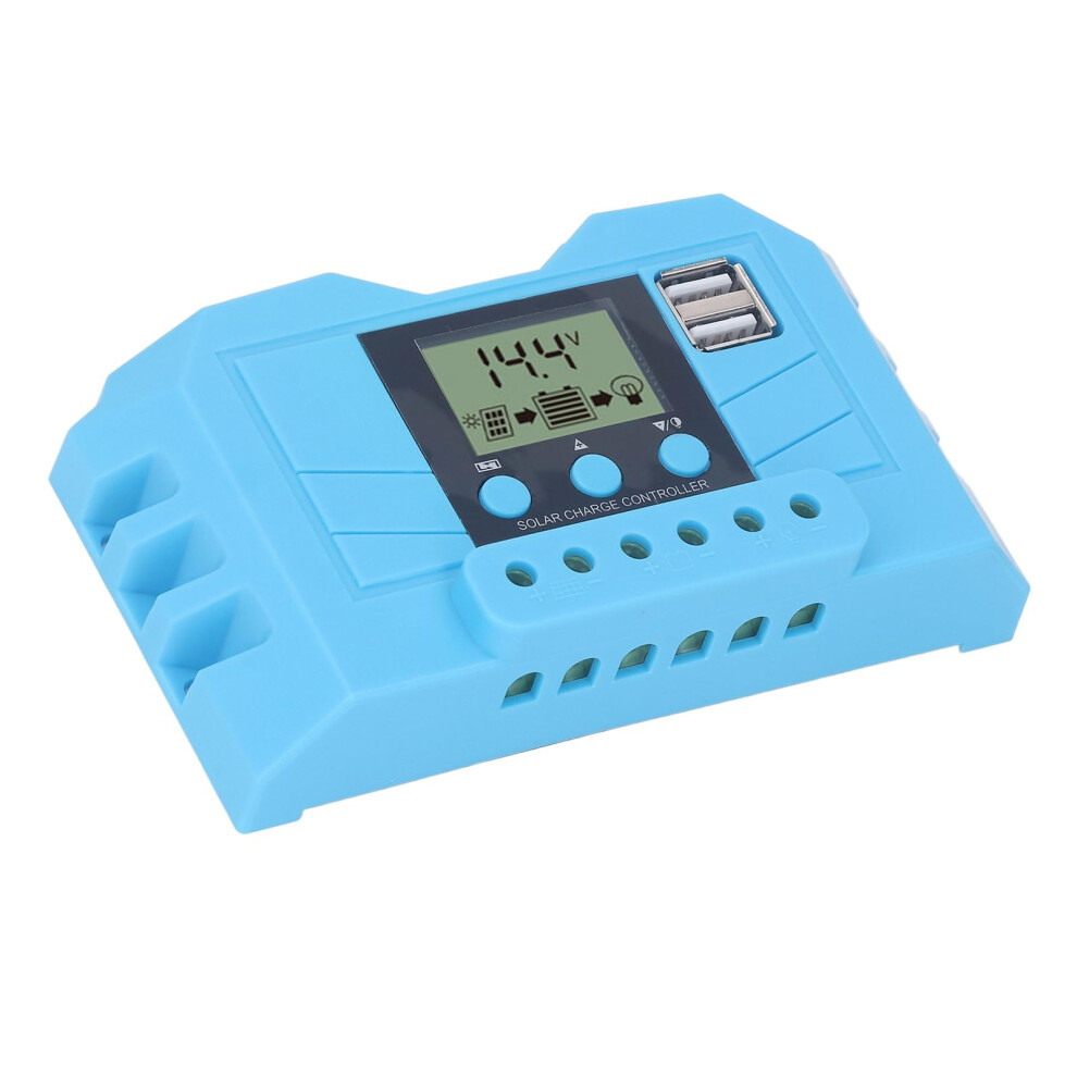 30A Mppt Solar Charge Controller 12V 24V With Lcd Display Usb Port For Rv Boat Off Grid System 9092120959888