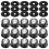 45 Sets of A03 Potentiometer Control Knobs and 0-100 Scale Plates Bakelite Knob Scale Plates Digital Potentiometer Set 3