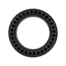 2X Aktualisierter 8,5-Zoll-Vollreifen für M365 Elektroroller/ Pro/Pro 2 MI 3, 8,5 X 2,0 Gummi-Stoßdämpferreifen