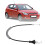 2X for  I30 2007 2008 2009 2010 2011 813712R000 Car Front Left Right Door Lock Cable Wire 2