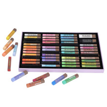 50pcs Vivid Oil Pastels Set, Glossy Colors for Painting & Graffiti