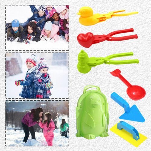 Schnee Werkzeug 7-teilig für Kinder 2