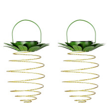 Solar Pineapple String Lights Outdoor 30LED Waterproof Garden Decorative Lights for Patio Trees
