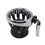 2X Motorcycle Handlebar Drink Cup Holder for  GL1800 Goldwing for Softail Electra Silver 9