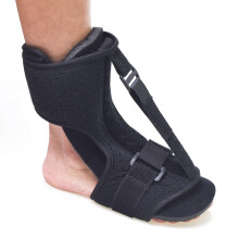 Fußspange für Plantarfasziitis, Nachtschiene, schwarz, 27cm