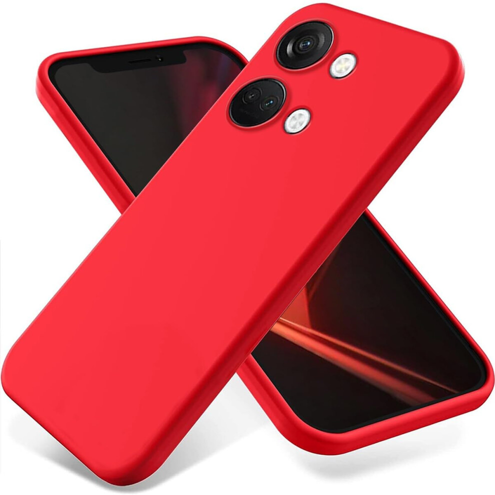 Case For Oneplus Ace 2V Liquid Silicone Soft Tpu Slim Shockproof Cover With Full Camera Protection And NonâSlip Grip 9073542702528