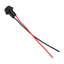 100X W5W T10 168 Socket 194 Ampoule de Verre Remplace Base de Lampe Bricolage, Noir
