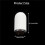 Magnetic Cap for  Pencil, Magnetic Replacement Protective Cap Cover for  Pro Pencil - White 5Pc 6