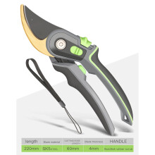 Pruning Shears for Fruit Trees, Large Opening Garden Scissors with Labor Saving OneHand Grip