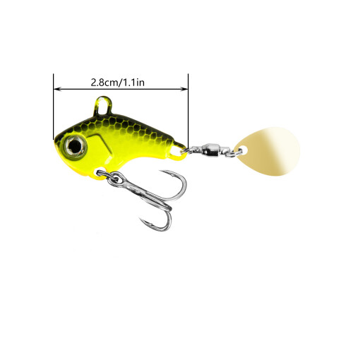 5Pcs Long Casting Fishing Lures With Hook Artificial-Farbe 4 1