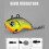 5Pcs Long Casting Fishing Lures With Hook Artificial-Farbe 2 4