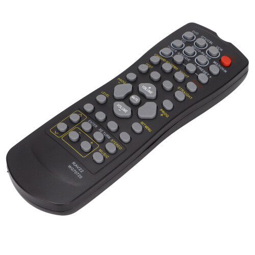 Ersatzfernbedienung für RXV340-420 DVD-Receiver, ABS, 2 x AA