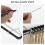 Curtain Rod Support Bracket Simple Curtain-Single 3.5 inches 5