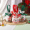 Foldable Holiday Celebration Cloth Bag Drawstring-Peace and joy 5