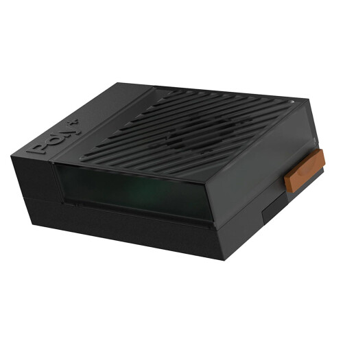 Case for Raspberry Pi 5 with Active Cooling System, ABS Metal, Screwless Snapfit Design, Black Finish