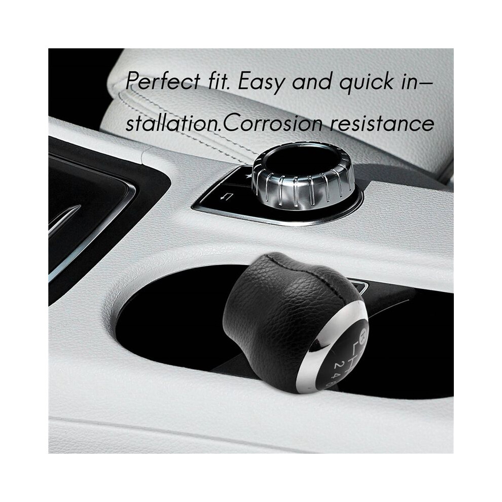 10X Car 6 Speed Abs Plastic Mt Gear Shift Knob For 1.8Mt 2007-2013 / Rav4 Avensis Yaris D4d 4712790651121