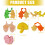 Tierform-Ausstecherformen-Set aus ungiftigem Kunststoff,-Blatt 3