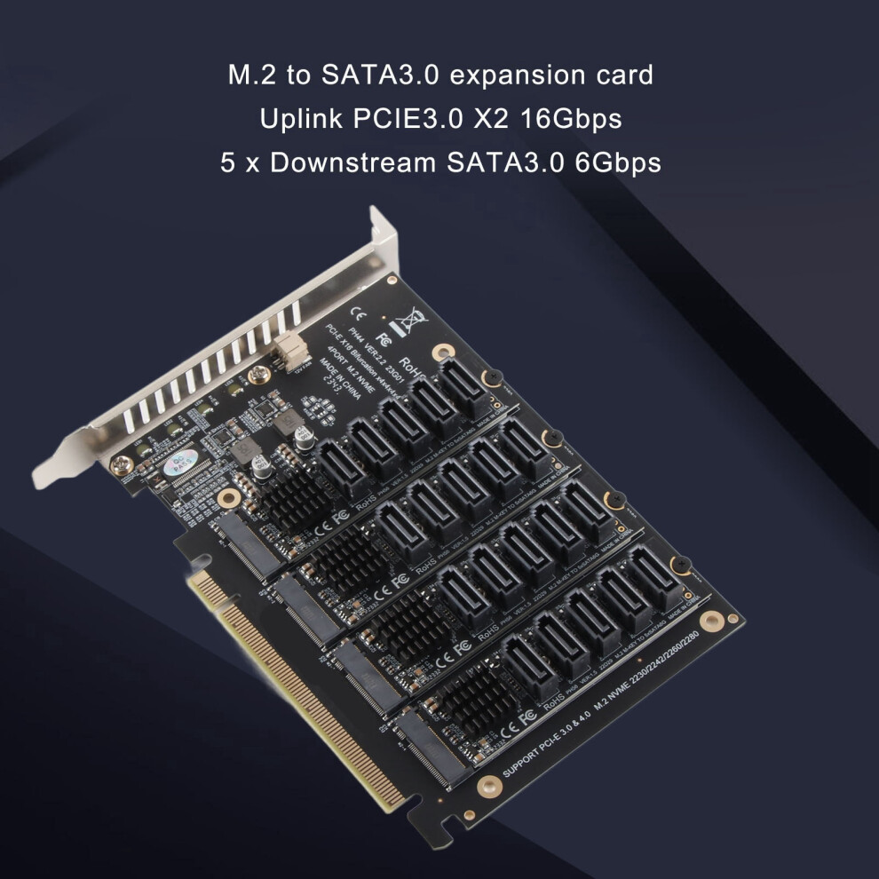 Pcie X16 Nvme 4 Disk Array Card 7806371621591