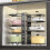 Cookware Shelf Adjustable Carbon Steel Rack-8 lines laid flat 7
