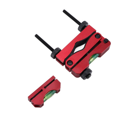 Universal Aluminium Alloy Scope Leveling System for Car, Red