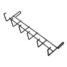 Wall Mounted Tool Rack Heavy Duty Garage Storage Hooks Metal Organizer for Garden and Workshop