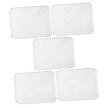 Grill Mats Set of 5 Nonstick Aluminum Mesh Heat Resistant for BBQ Gas and Charcoal Grills