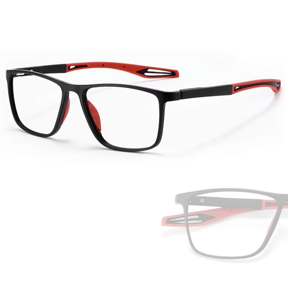Red/Blue/Light Blocking Reading Glasses 1.5X For Men And Women, Anti Glare Computer Readers, Ultra Tr Frame