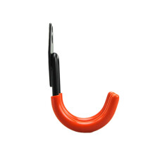 2pcs Heavy Duty Garage Storage Hooks Wall Mount with AntiSlip Grip for Tools Ladders