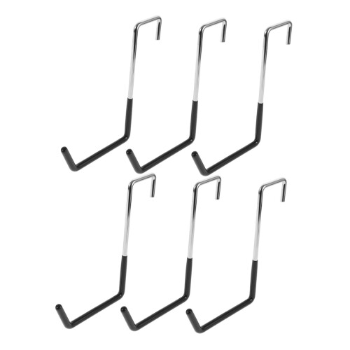 Garage Storage Hooks 6pcs Heavy Duty Wall Mounted for Tools Bikes Ladders SpaceSaving Organization